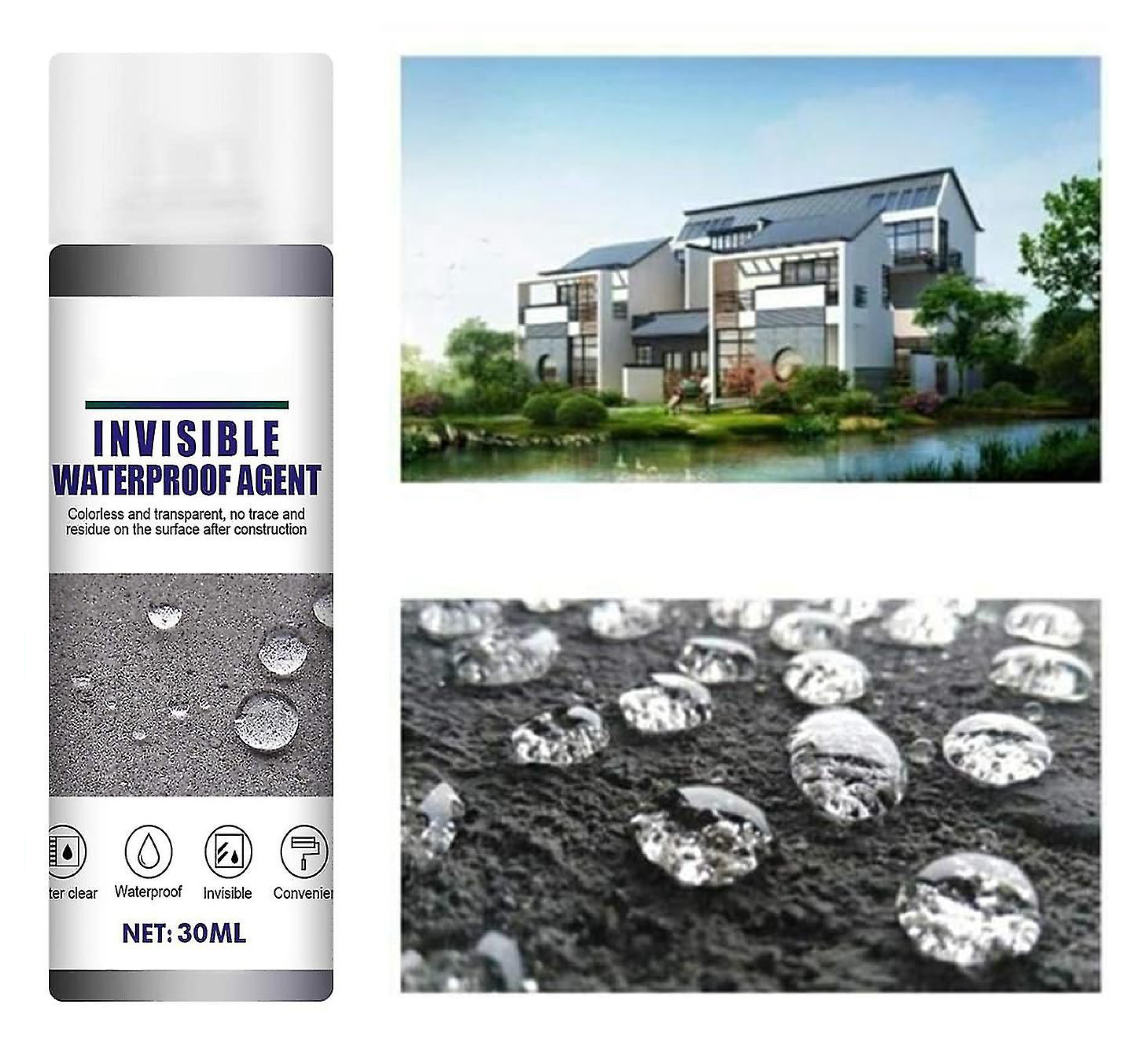 Unikalny, niewidoczny uszczelniacz